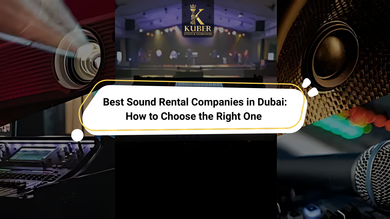Sound Rental Companies in Dubai